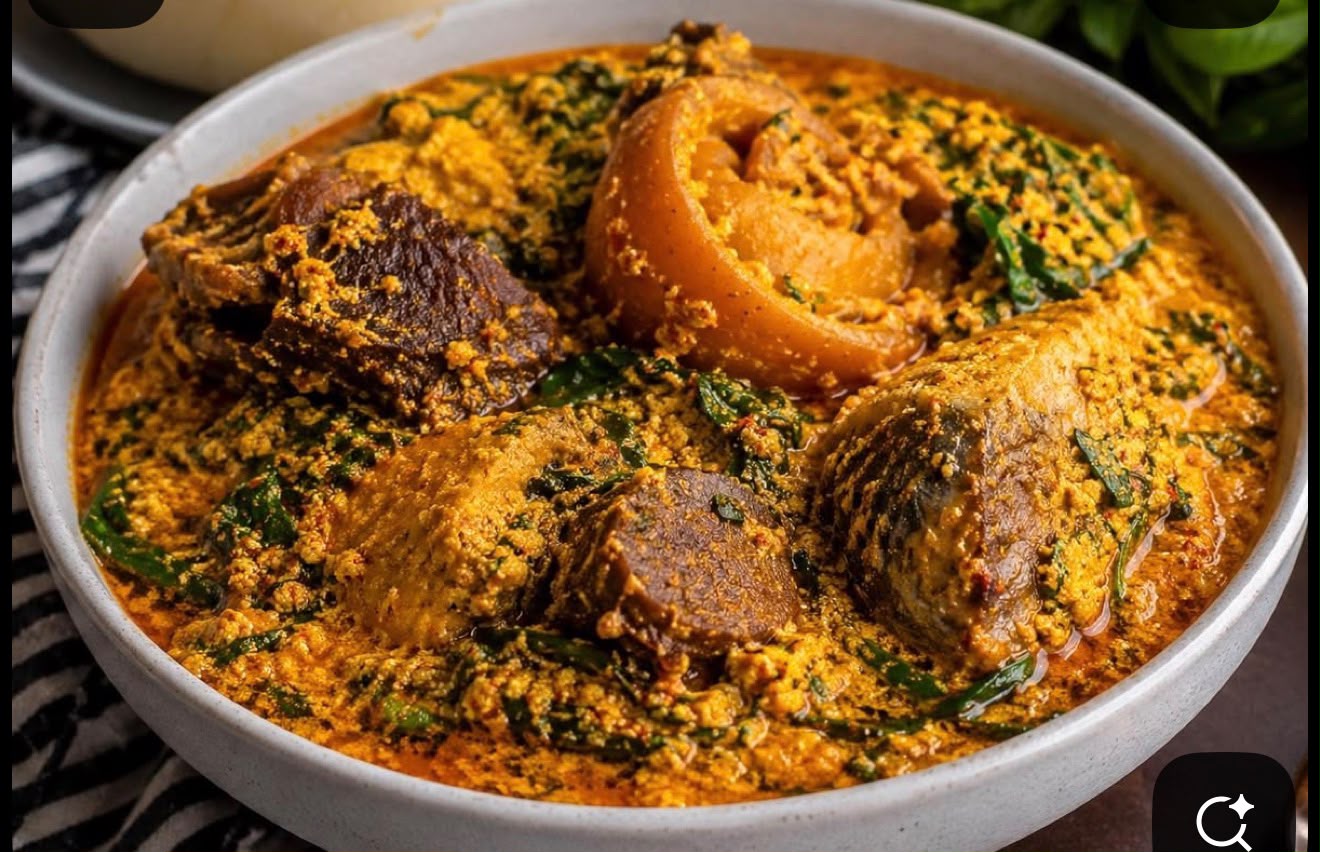 Egusi Soup & Semo/poundo photo 3