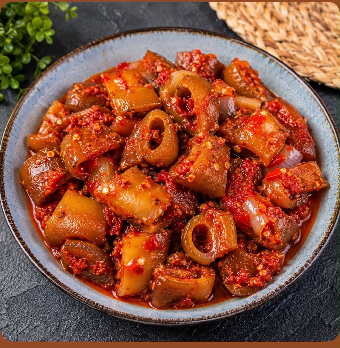 Peppered Kpomo ( garnished cow skin) photo 2